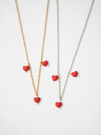 Small Hearts Necklace