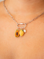 Carabiner Charms Necklace
