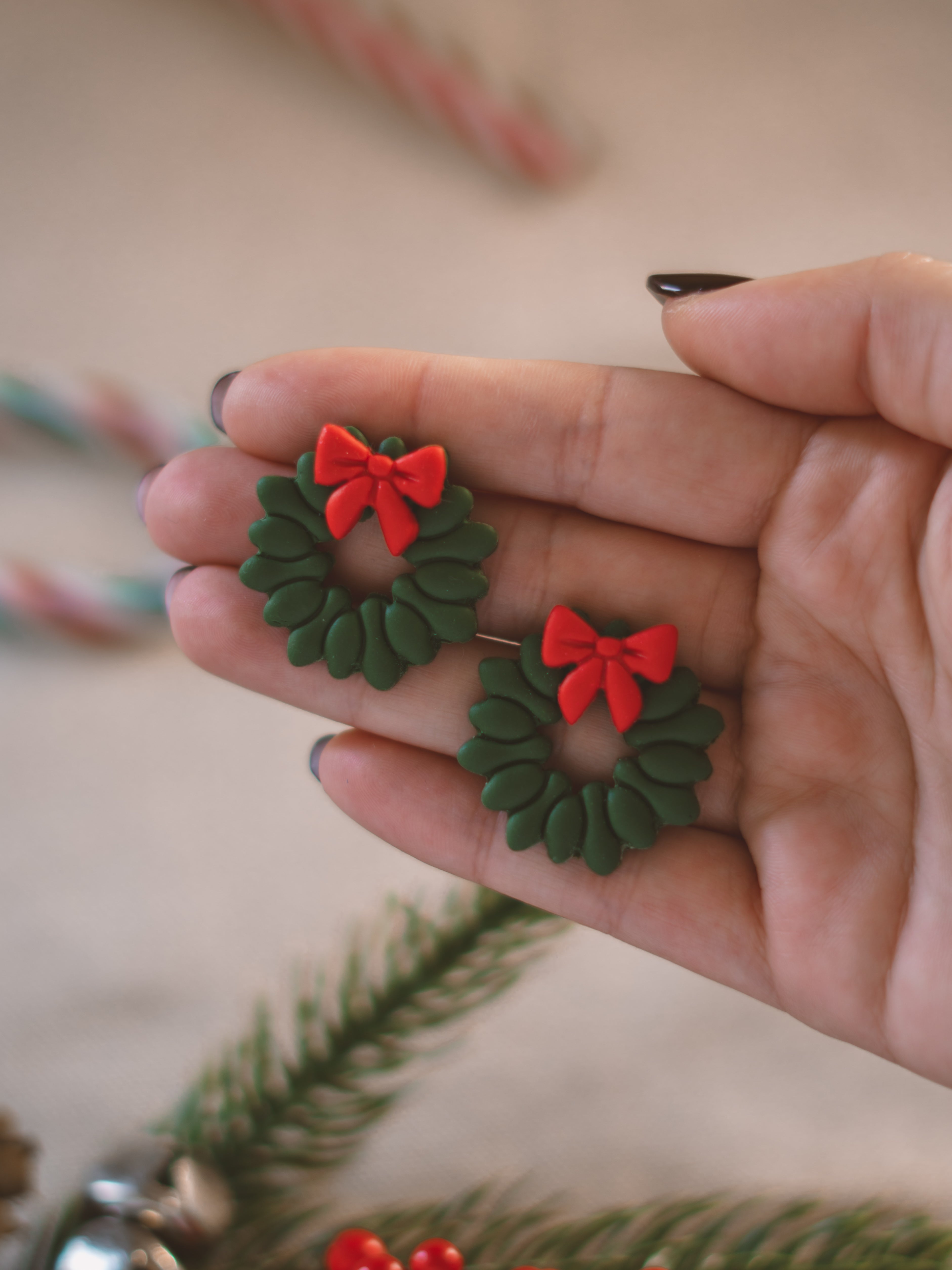 Coroa Laço Vermelho